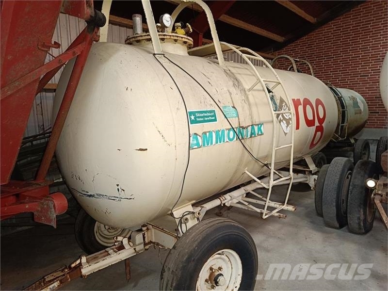  2 stk. ammoniak vogne Slamtanker