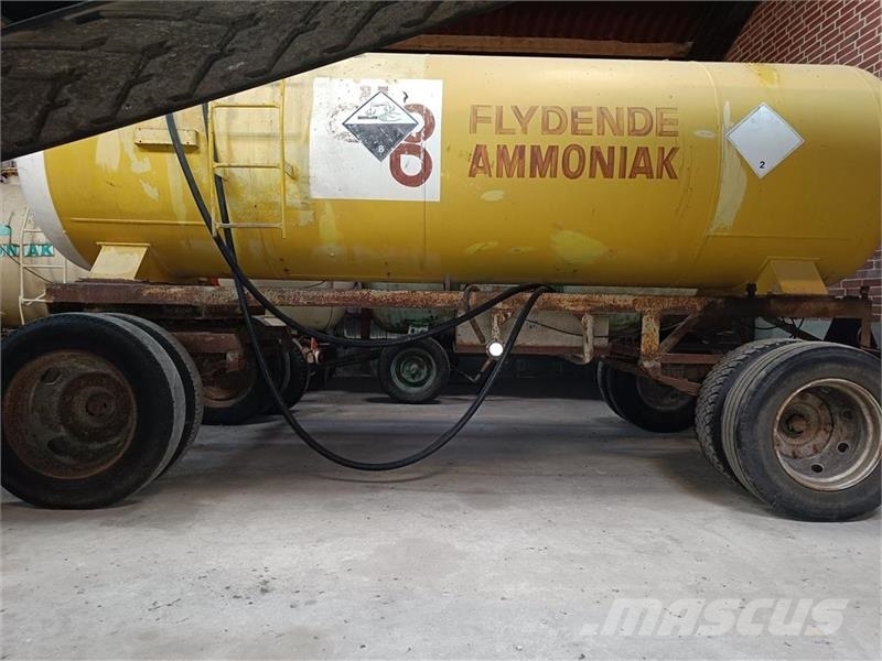  2 stk. ammoniak vogne Slamtanker