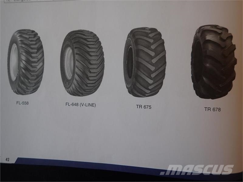  500/55 x 20  Ny Twin dæk Pneus, roues et jantes