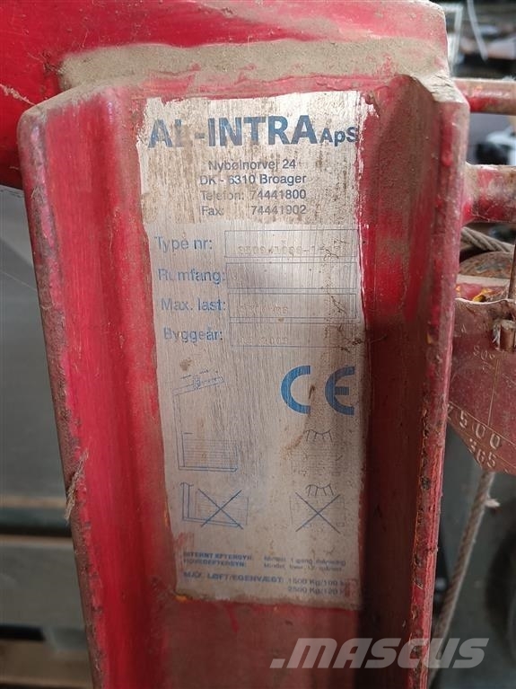 AL-Intra til kran/krangafler Villák
