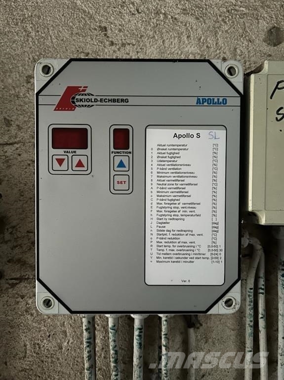 Apollo SL Styringer   16 stk. i alt Overige veehouderijmachines