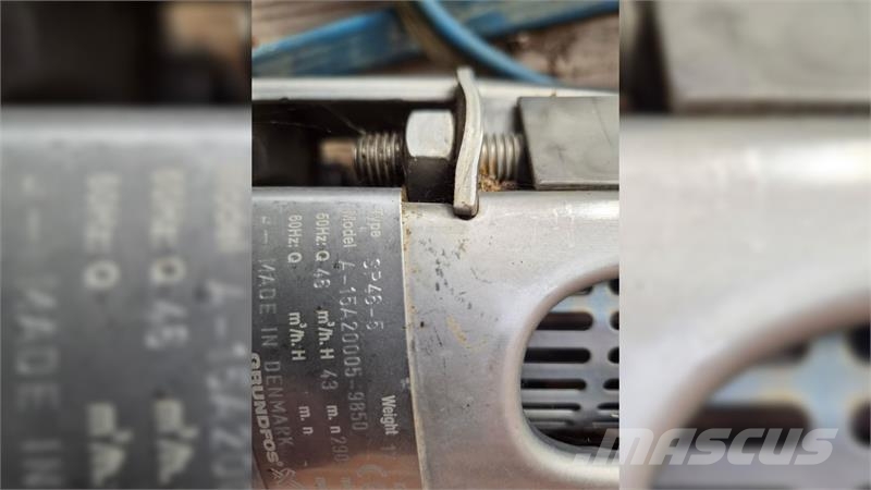 Grundfos SP Dykpumpe Type SP 46-5 med 30 m kabel Andet tilbehør