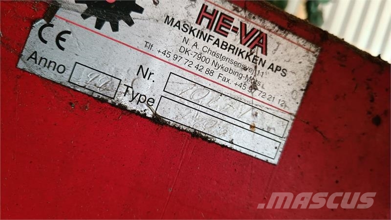 He-Va Frontpakker 4 meter med 70 ringe 滾輪