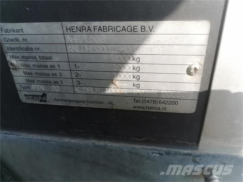 Hestetrailer Henra Buffalo MN 6240 Other trailers