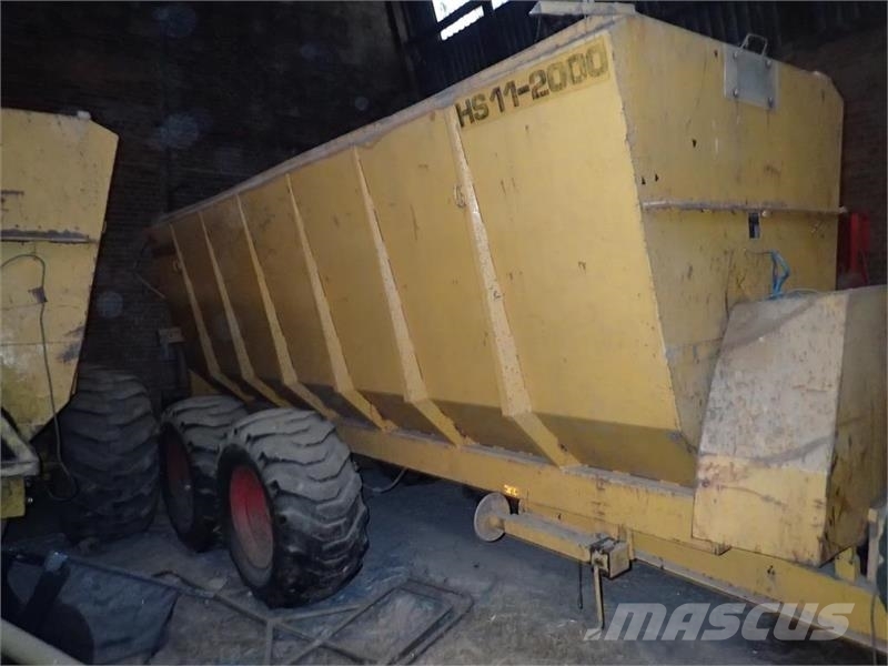 Hill HS 11-2000 Slamspreder Цистерни для перевезення суспензій