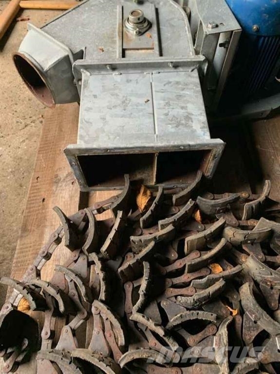 Jema T20 kædeelevator galvaniseret 4,75 m med E-motor Landbouw - overige
