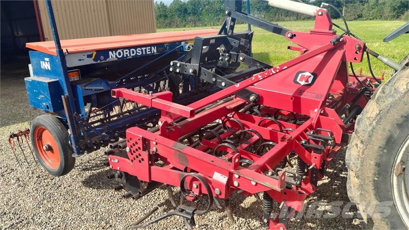 Kongskilde 3 m Compaktharve m/Nordsten CLG 300 såmaskine Combination drills