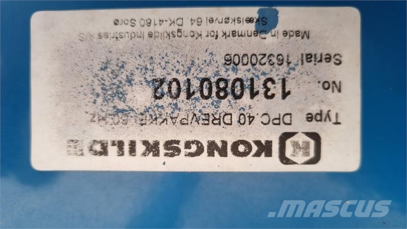 Kongskilde DPC 40 med ekstra sold Otra maquinaria agrícola