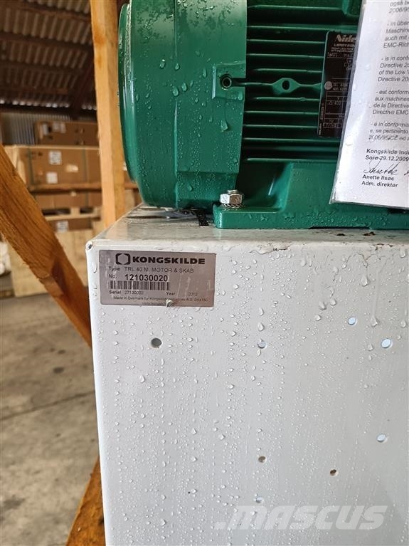 Kongskilde TRL 40 Colectores de recepção, sopradores e elevadores