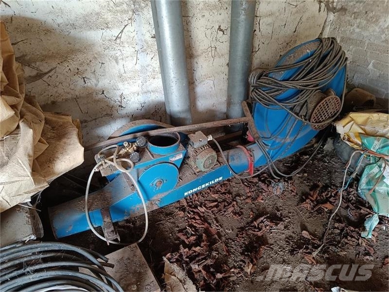 Kongskilde TRL150 med cellesluse Receiving hoppers, blowers and elevators
