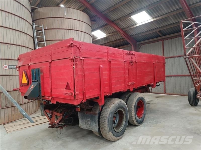  Lastbiltipvogn med hydraulisk Jema snegl 傾卸式拖車