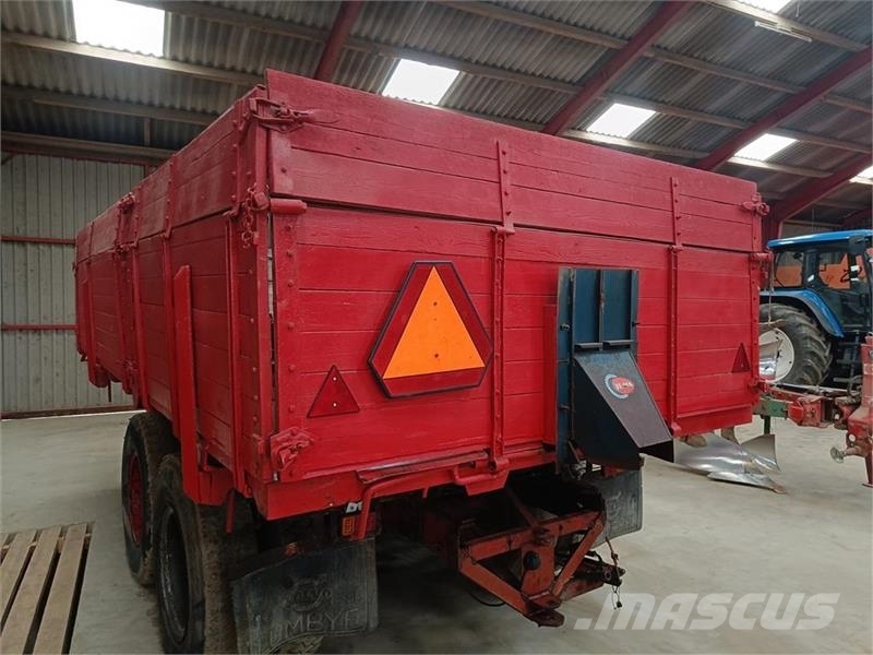  Lastbiltipvogn med hydraulisk Jema snegl 傾卸式拖車