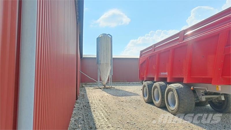  MC 31 Glasfibersilo 31m3 معدات تفريغ صوامع الغلال