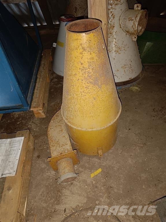Skjold støvcyklon Silo's