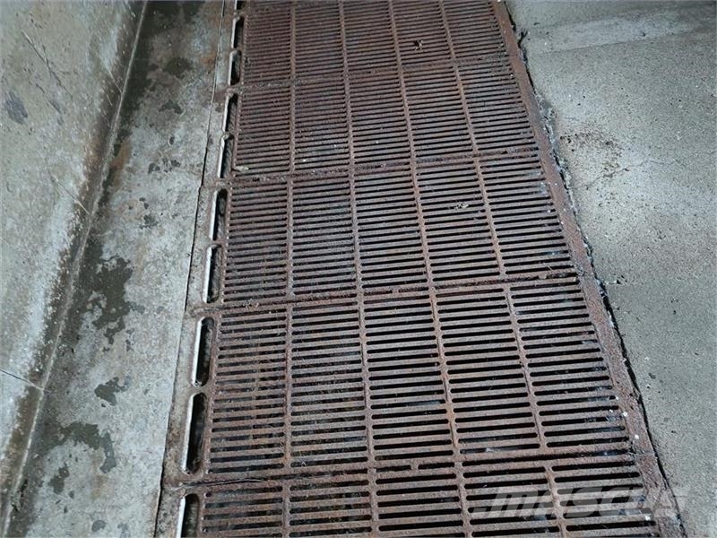  Støbejernsriste 100x40 cm  MOMSFRI Άλλα μηχανήματα κτηνοτροφίας και εξαρτήματα