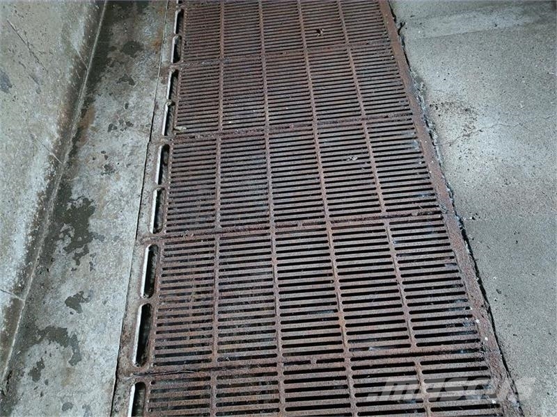  Støbejernsriste 100x40 cm  MOMSFRI Άλλα μηχανήματα κτηνοτροφίας και εξαρτήματα