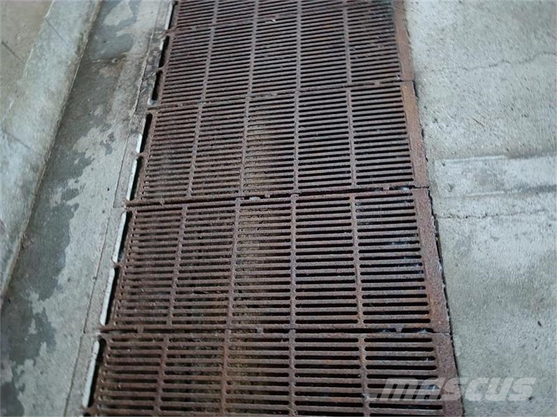  Støbejernsriste 100x40 cm  MOMSFRI Άλλα μηχανήματα κτηνοτροφίας και εξαρτήματα