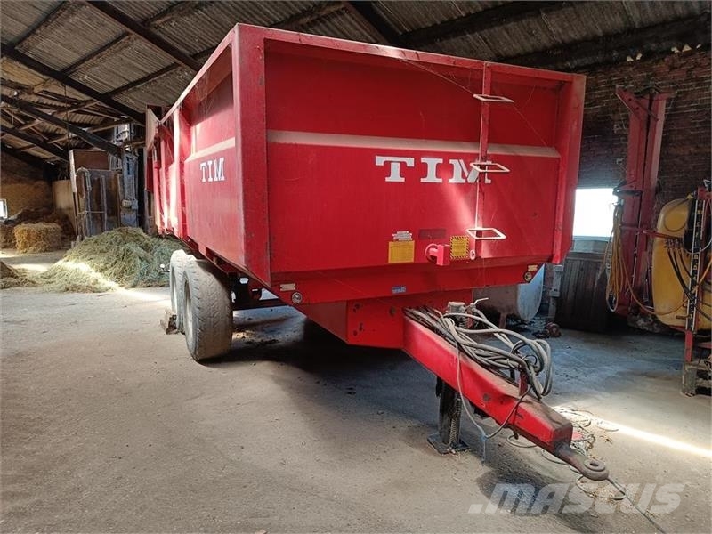 Tim 125/150 kan sættes et skillerum i. Tipper trailers