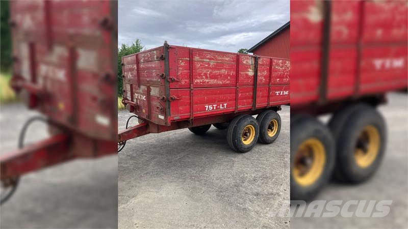 Tim 7,5 T LT uden bremser Tippvagnar