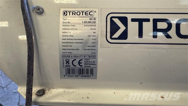  Trotec IDE 30 varmekanon Agricultura - Outros
