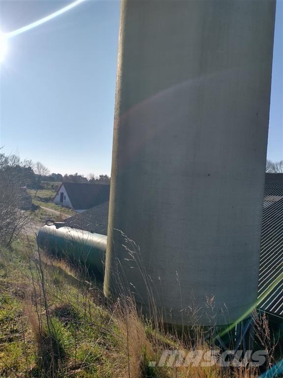 Tunetank 143m3 Glasfibersilo Tvertņu izkraušanas aprīkojums