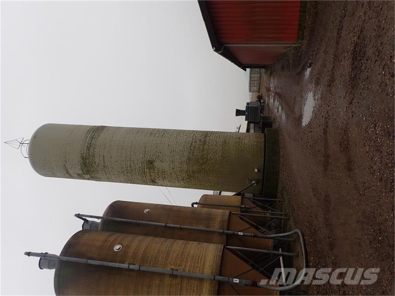 Tunetank glasfiber silo 210 m3 Tvertņu izkraušanas aprīkojums