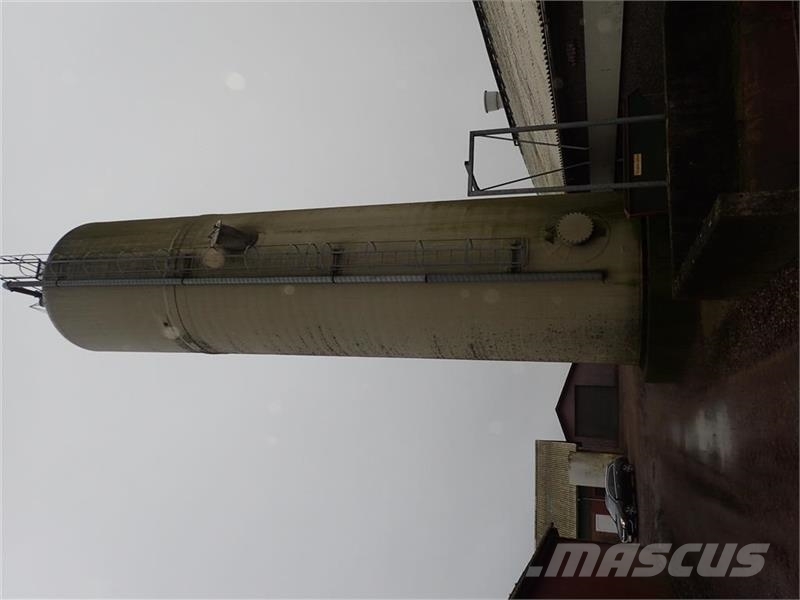 Tunetank glasfiber silo 210 m3 Tvertņu izkraušanas aprīkojums