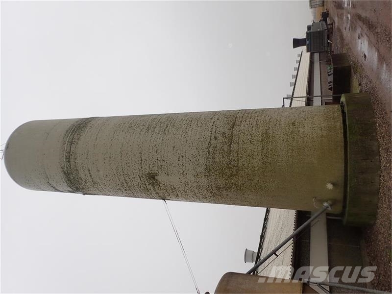 Tunetank glasfiber silo 210 m3 Tvertņu izkraušanas aprīkojums