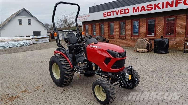 Yanmar SA 424 med frontlift Mikrociągniki