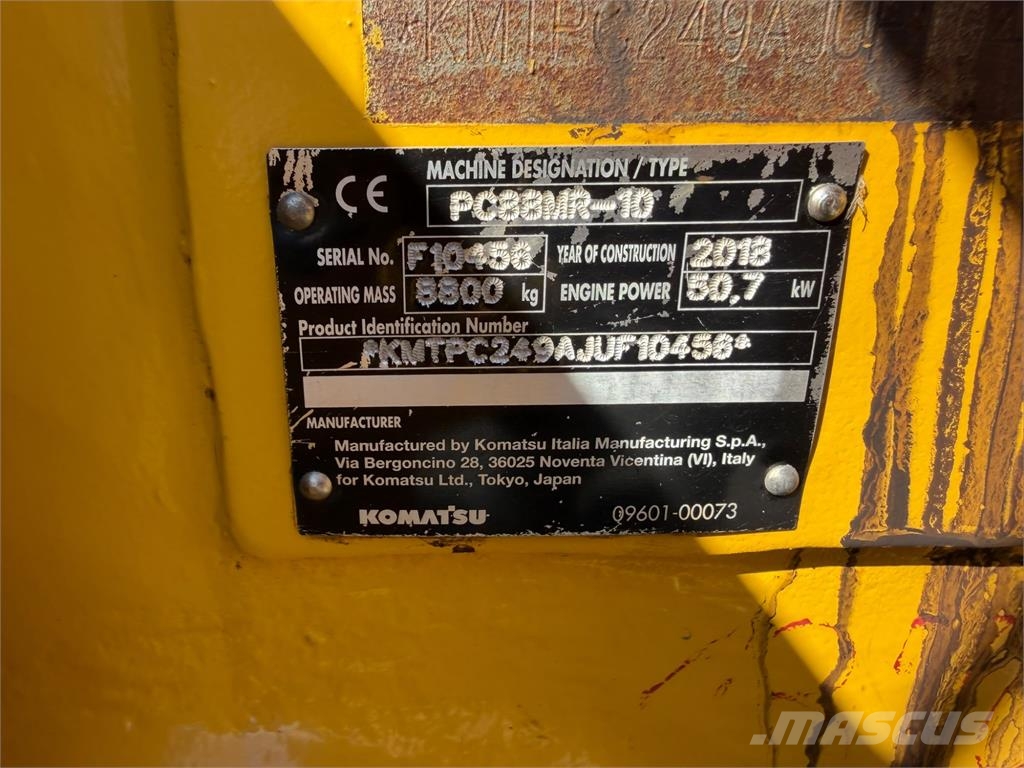 Komatsu PC88MR-10 Μίνι εκσκαφείς 7t - 12t
