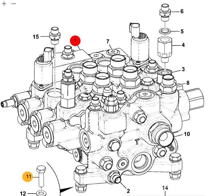 JCB 413S Hydraulikk