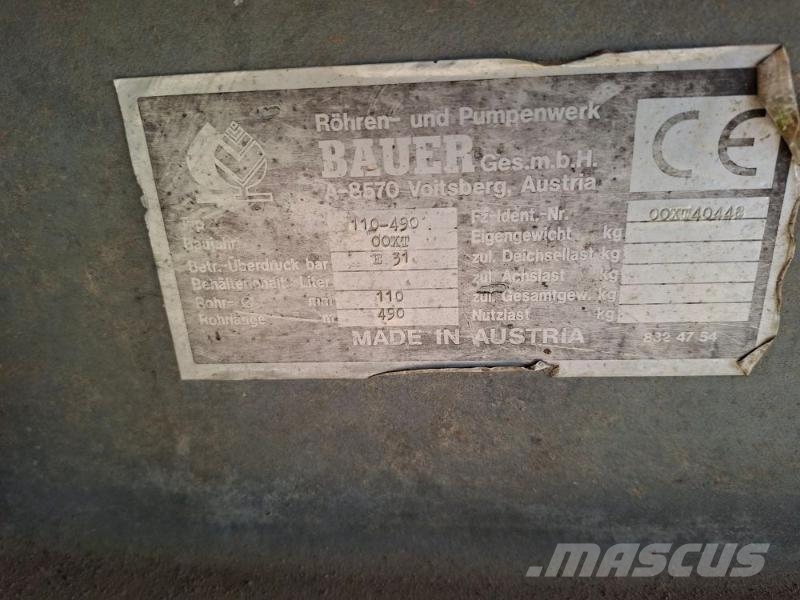Bauer E31 أنظمة الري