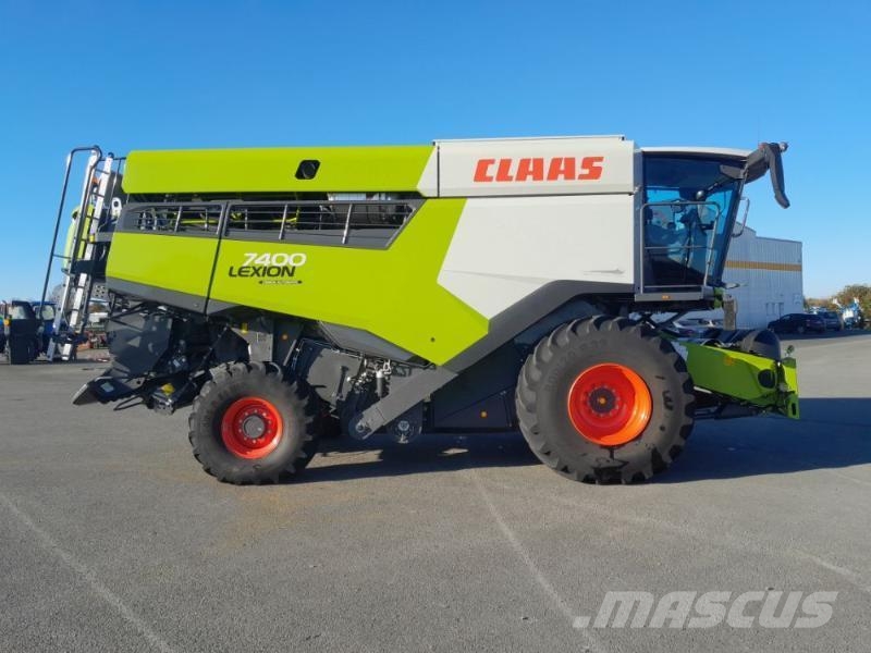 CLAAS LEXION7400 Θεριζοαλωνιστικές μηχανές