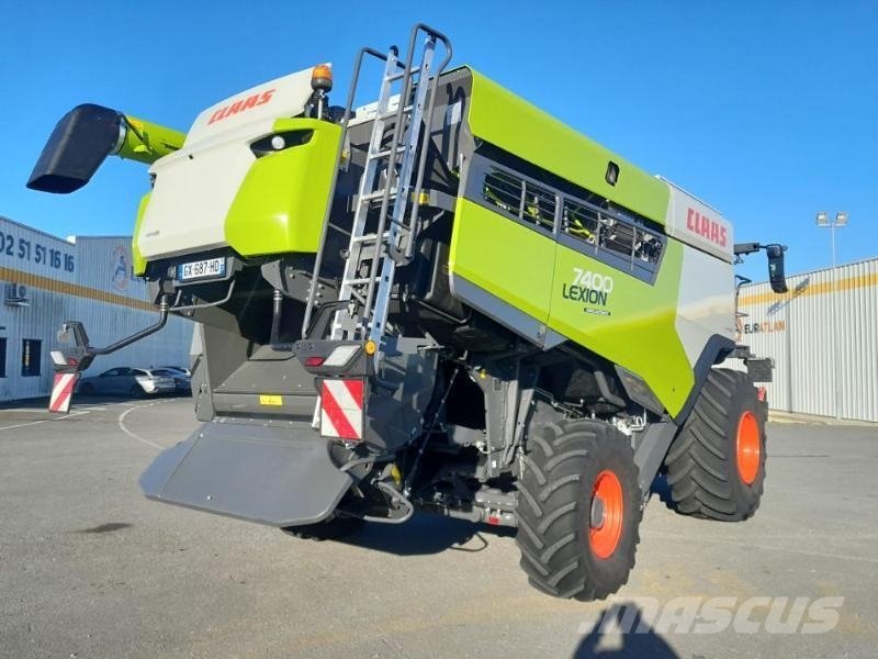 CLAAS LEXION7400 Θεριζοαλωνιστικές μηχανές
