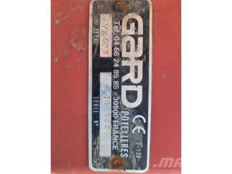 Gard COVER-CROP زحافات ساحقة