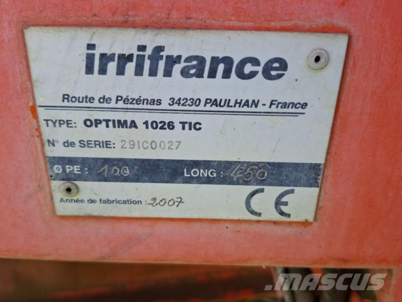 Irrifrance OPTIMA1025 Irrigation systems