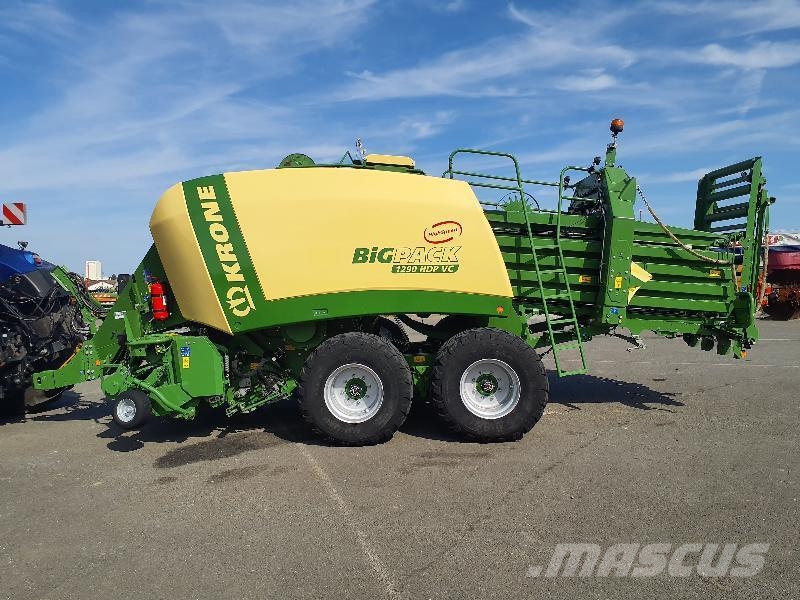 Krone BIGPACK1290HDPVC Pressere til firkantede baller