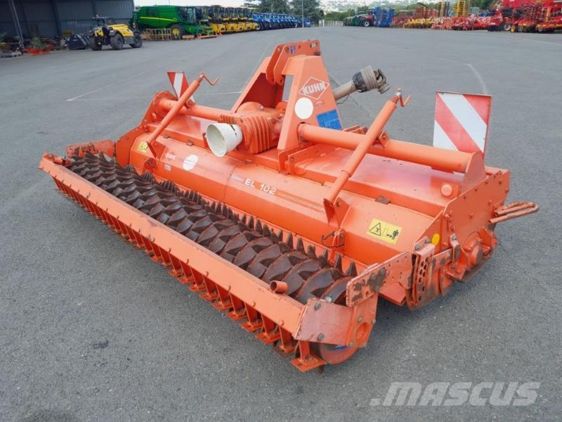 Kuhn EL102 الكاسحات وقلابات التربة ذات المحركات