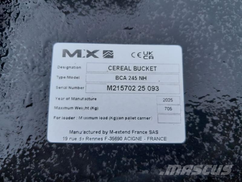 Mailleux BCA245H معدات مناولة لأغراض الزراعة