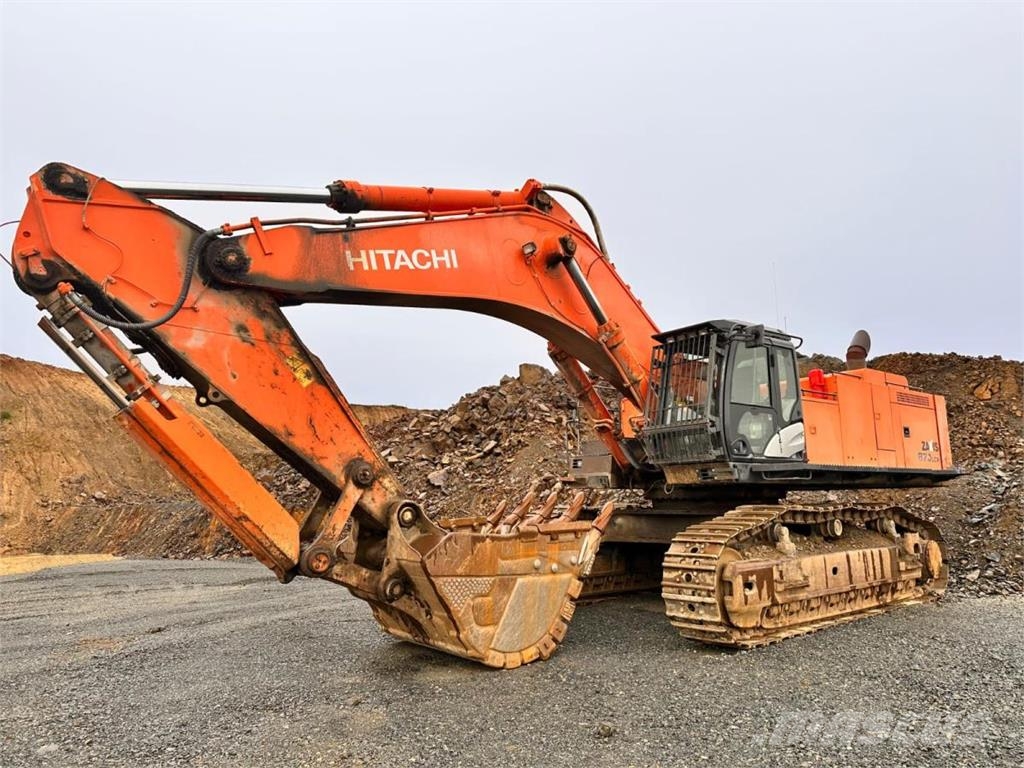 Pelleteuse Hitachi ZX870 Orange Avec Pince à Ferraille - Miniature 1/50 - Neuve