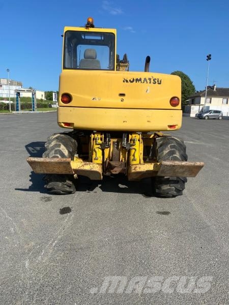 Komatsu PW95 Kolová rýpadla