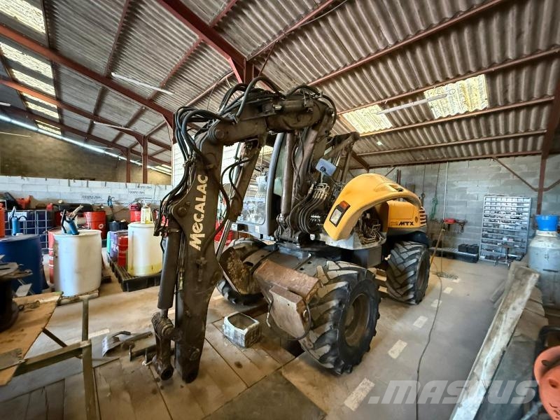 Mecalac 12 MTX حفارات بعجل
