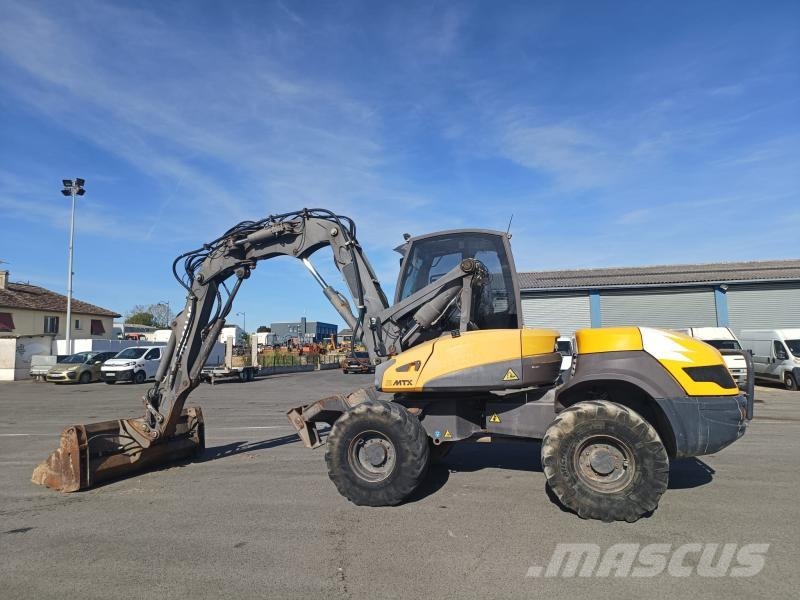 Mecalac 12 MTX Колісні екскаватори