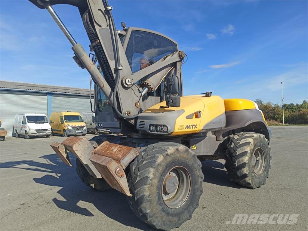 Mecalac 12 MTX Колісні екскаватори