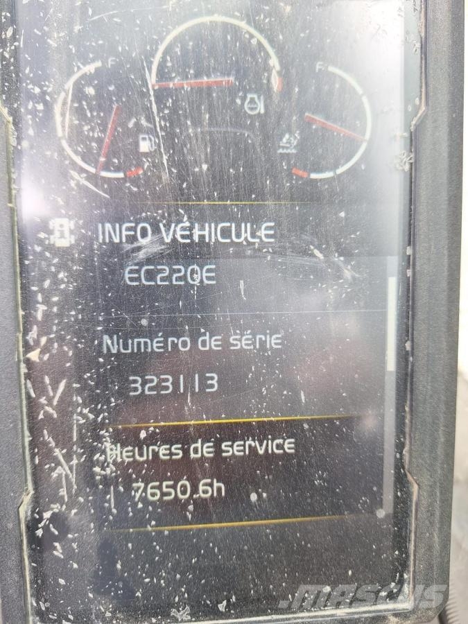 Volvo EC220E 大型油圧ショベル12t以上(パワーショベル・ユンボ)