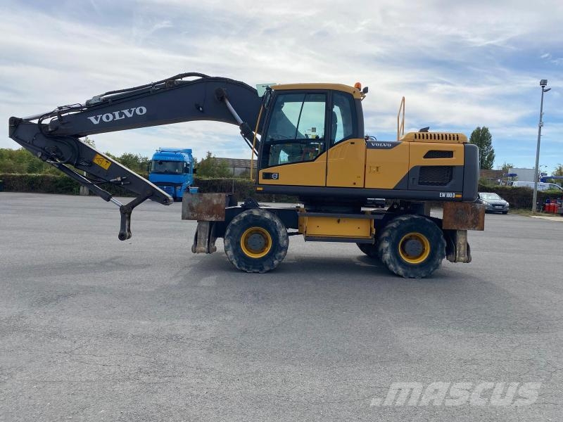 Volvo EW180 D Pelle sur pneus