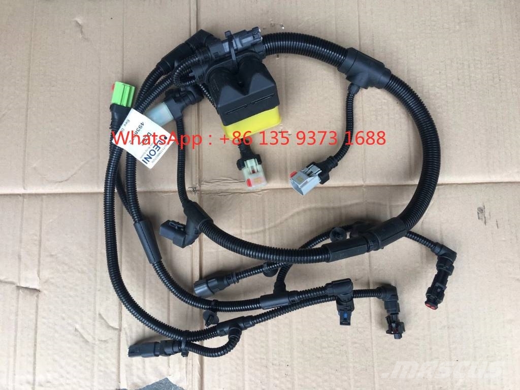Cummins Qsb4.5 Engine Ecm Wiring Harness 4938672 4933296 5 Moteur