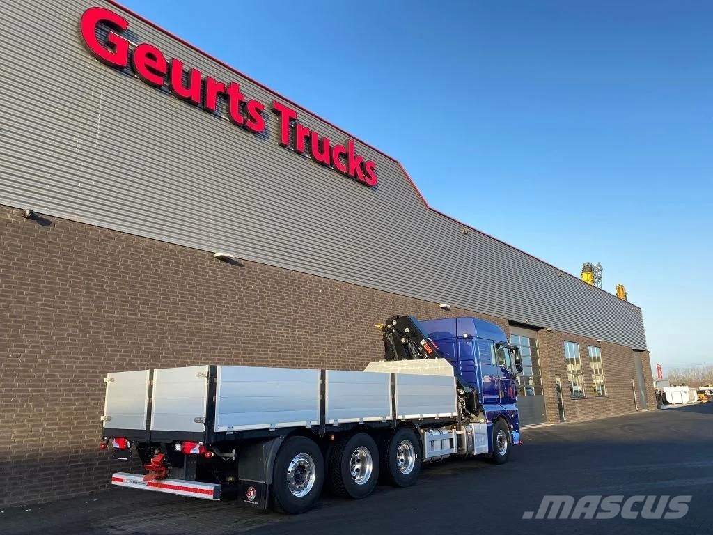 MAN TGX 35.500 8X4 TRIDEM + HIAB X-HIPRO 302 E-7 KRAAN Автокранове