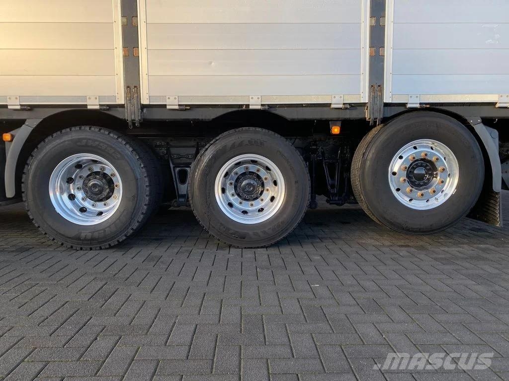 MAN TGX 35.500 8X4 TRIDEM + HIAB X-HIPRO 302 E-7 KRAAN 起重機卡車