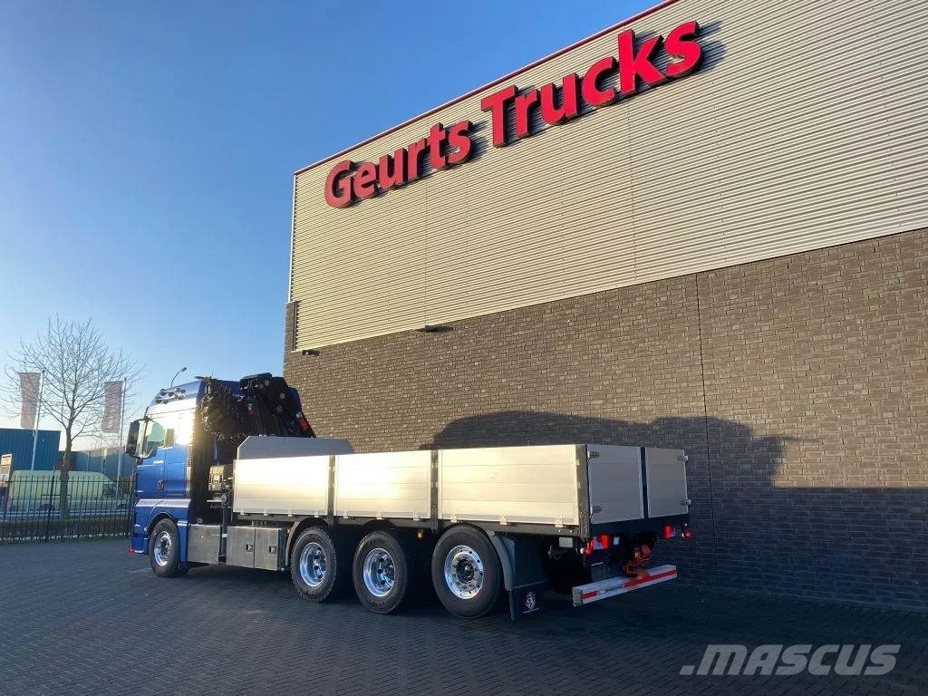 MAN TGX 35.500 8X4 TRIDEM + HIAB X-HIPRO 302 E-7 KRAAN Автокранове